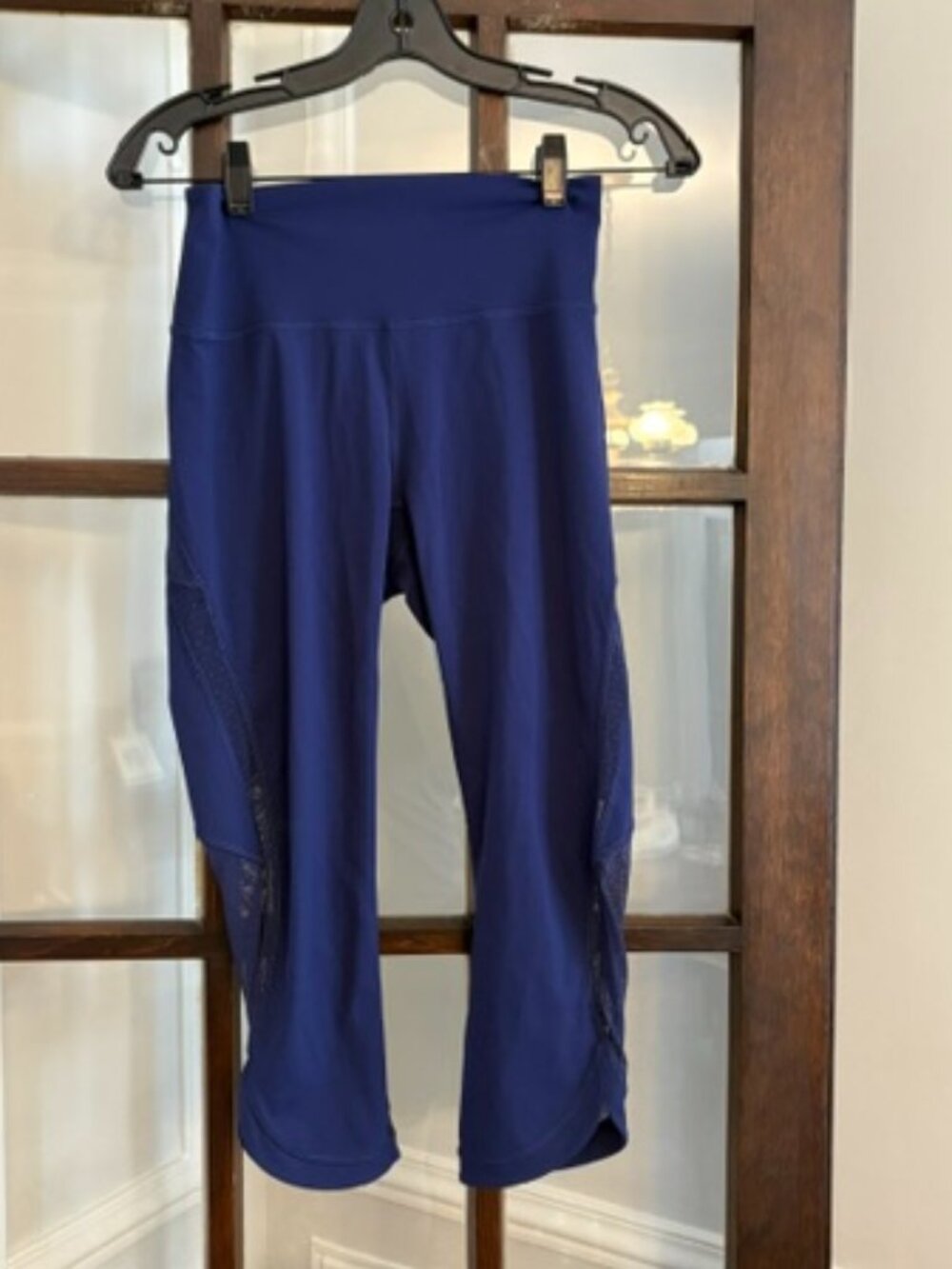 lululemon athletica Dark Blue Cropped Leggings